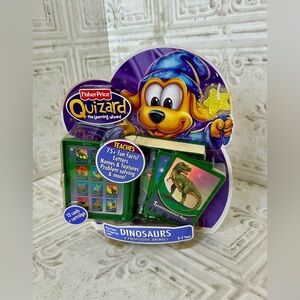 New Fisher Price QUIZARD the LEARNING WIZARD DINOSAURS & PREHISTORIC ANIMALS